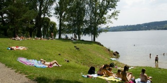 Nudist beach Osada (Brno)