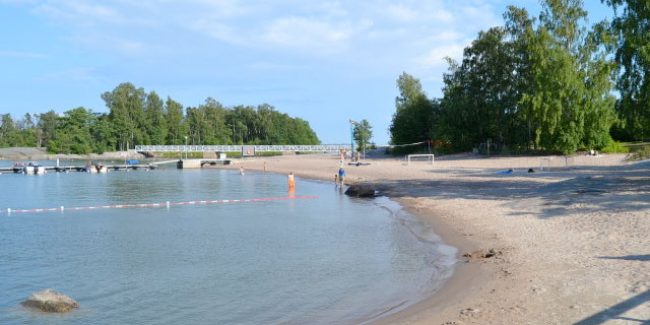 Pihlajasaari Beach