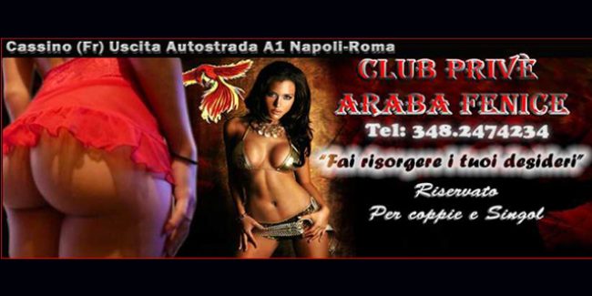 Araba Fenice club prive – swingers club in Naples