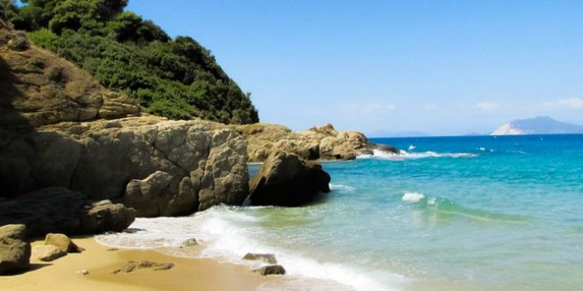 Banana Beach, Greece