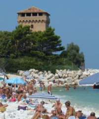 Nudist and naturist beach in Ancona